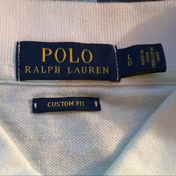 Ralph Lauren Polo Bear Polo White Size Large - Picture 4 of 5
